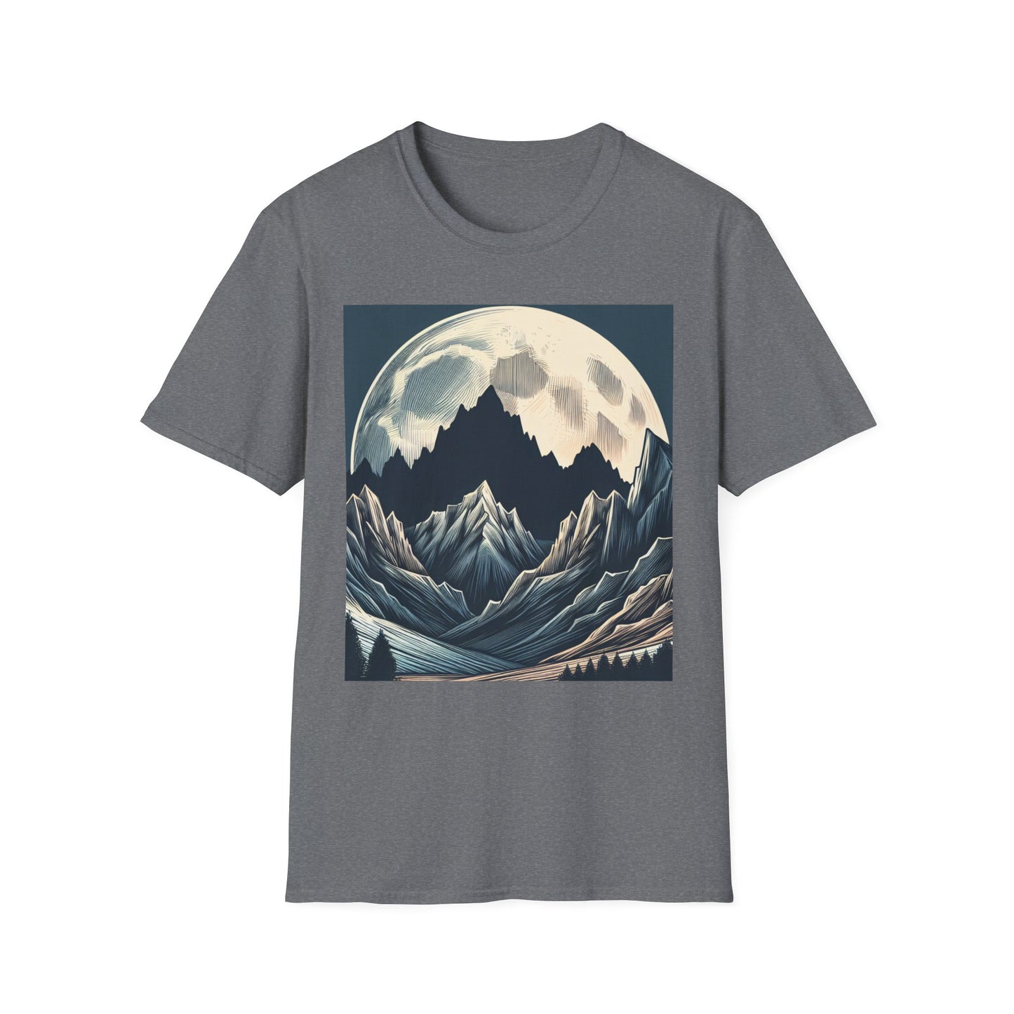 Mountain Moon Unisex T-Shirt