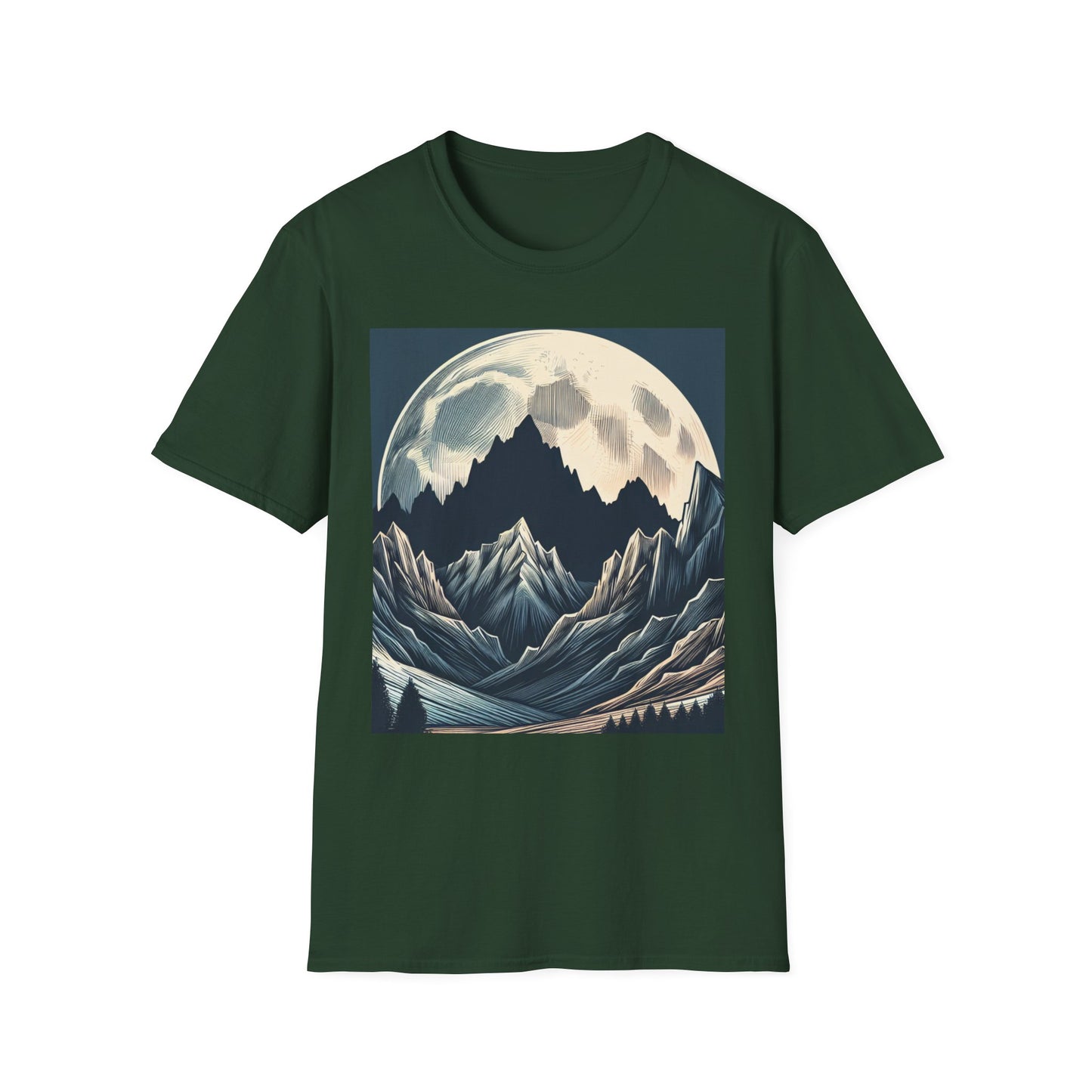 Mountain Moon Unisex T-Shirt