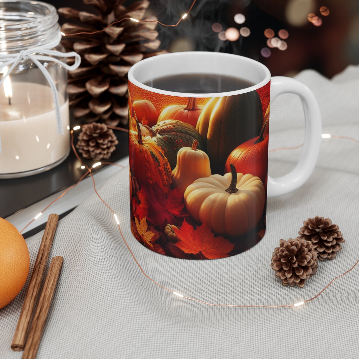 Autumn Pumpkin Mug | Cozy Fall Coffee Cup, Thanksgiving Decor, Halloween [...]
