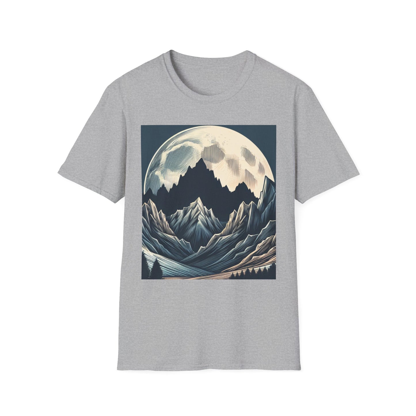 Mountain Moon Unisex T-Shirt