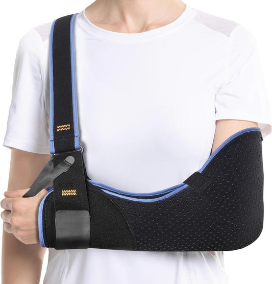 Velpeau Arm Sling Shoulder Immobilizer for Women and Men, fit Left or Right Arm0