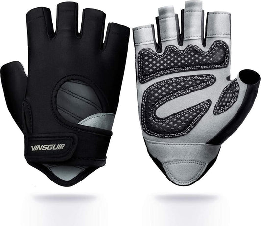 VINSGUIR Workout Gloves for Men and Women Weight Lifting Gloves with Excelle0
