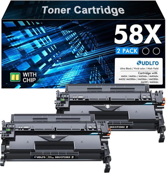 58X (CF258X) Black High Yield Toner Cartridge For HP LaserJet MFP M428FDW0