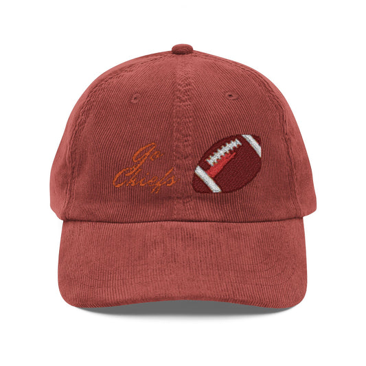 Vintage Embroidered Corduroy Cap, Football Cap, Retro Baseball Hat, Gift [...]